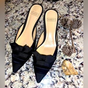 Harold’s bow kitten heels y2k coquette formal spring boho designer evening